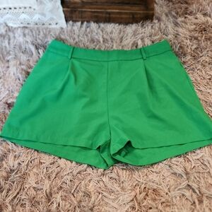 Green Women's Shorts